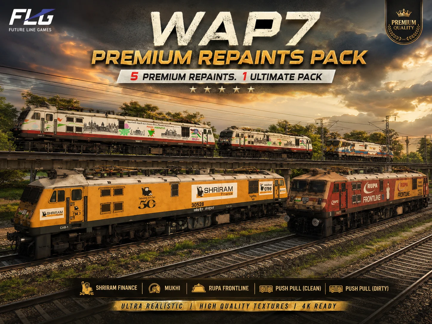 FLG WAP 7 PREMIUM REPAINTS PACK